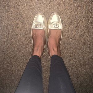 Gucci driving moccasins size 36